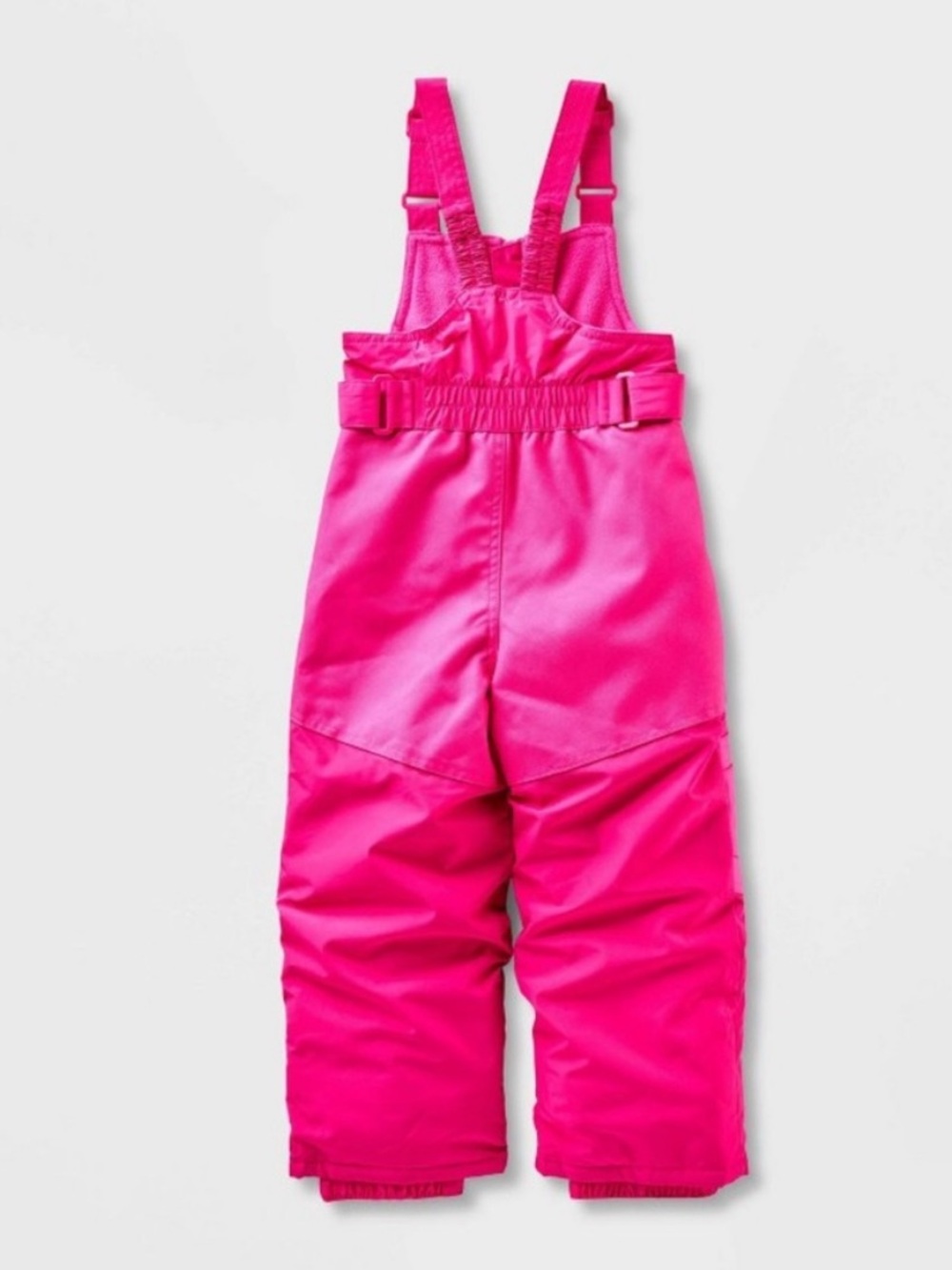 NWT Cat & Jack Infant 18 Months Baby Girl Pink Snow Pants Bibs Overalls